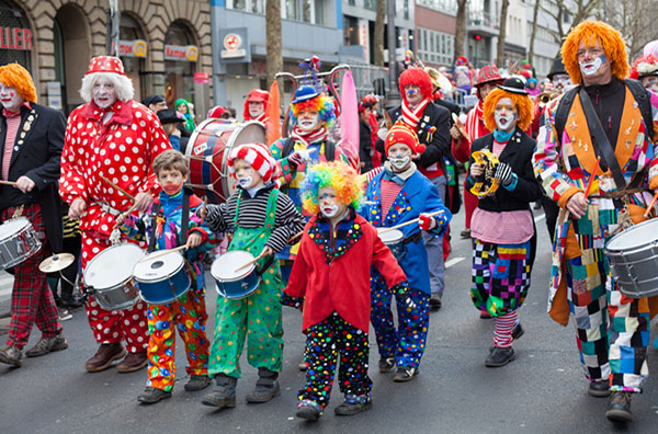 Défilé de Karneval à Cologne
